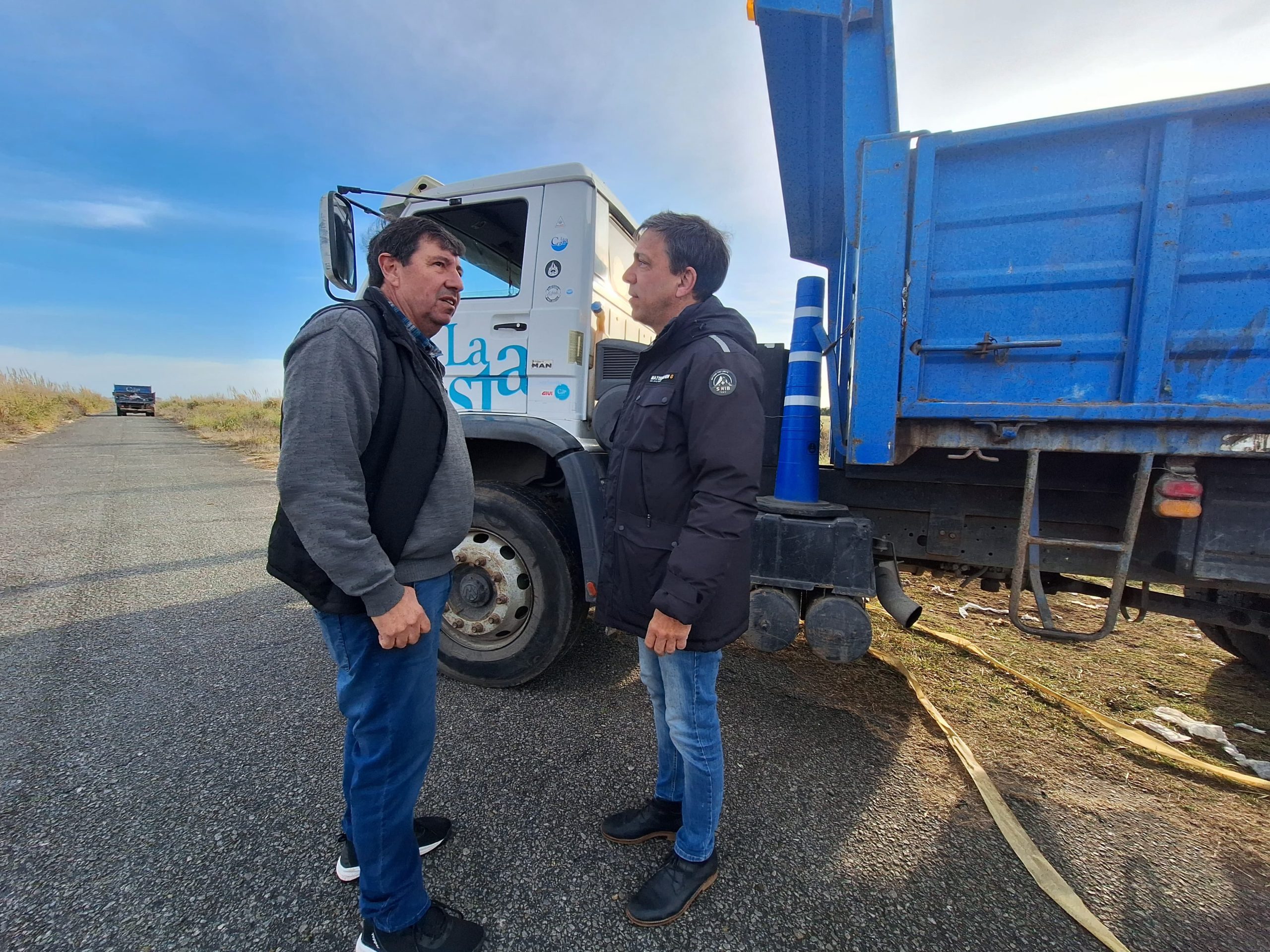 Se realizó un trabajo de limpieza en el Triángulo del Tuyú