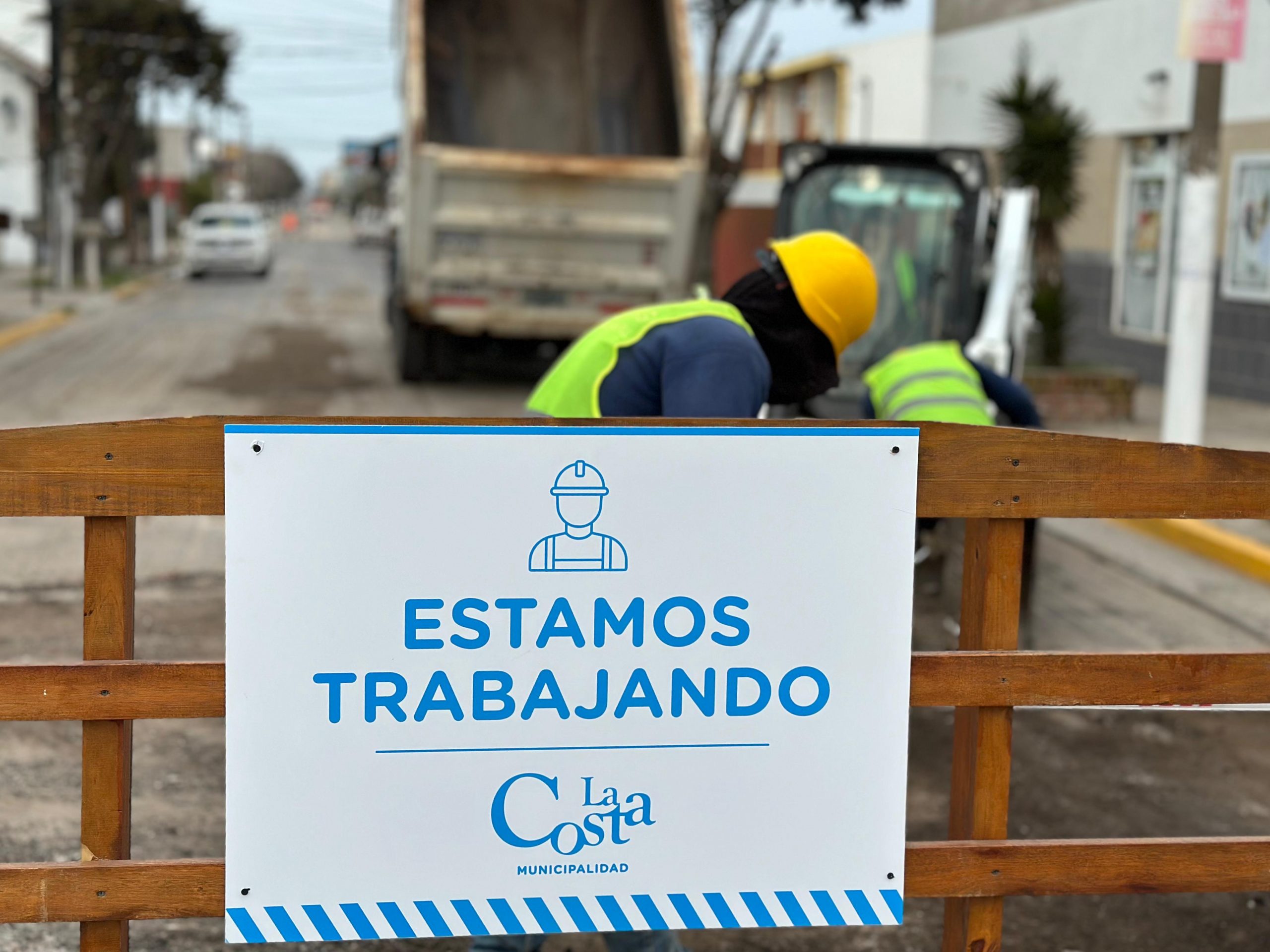 Se retoman trabajos de repavimentación en Las Toninas