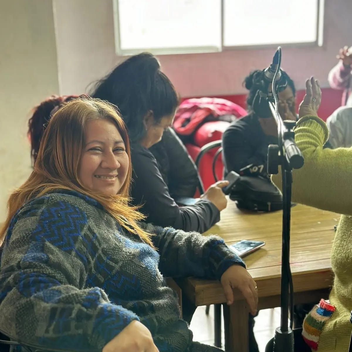 Se realizó un taller de Radiostreaming en el Espacio Anidada de Santa Teresita