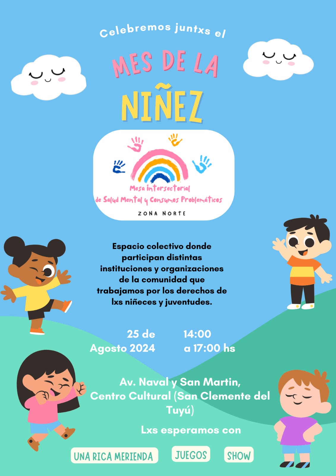 Una forma creativa de celebrar el Día de las niñeces a través de la Dirección de Salud Mental