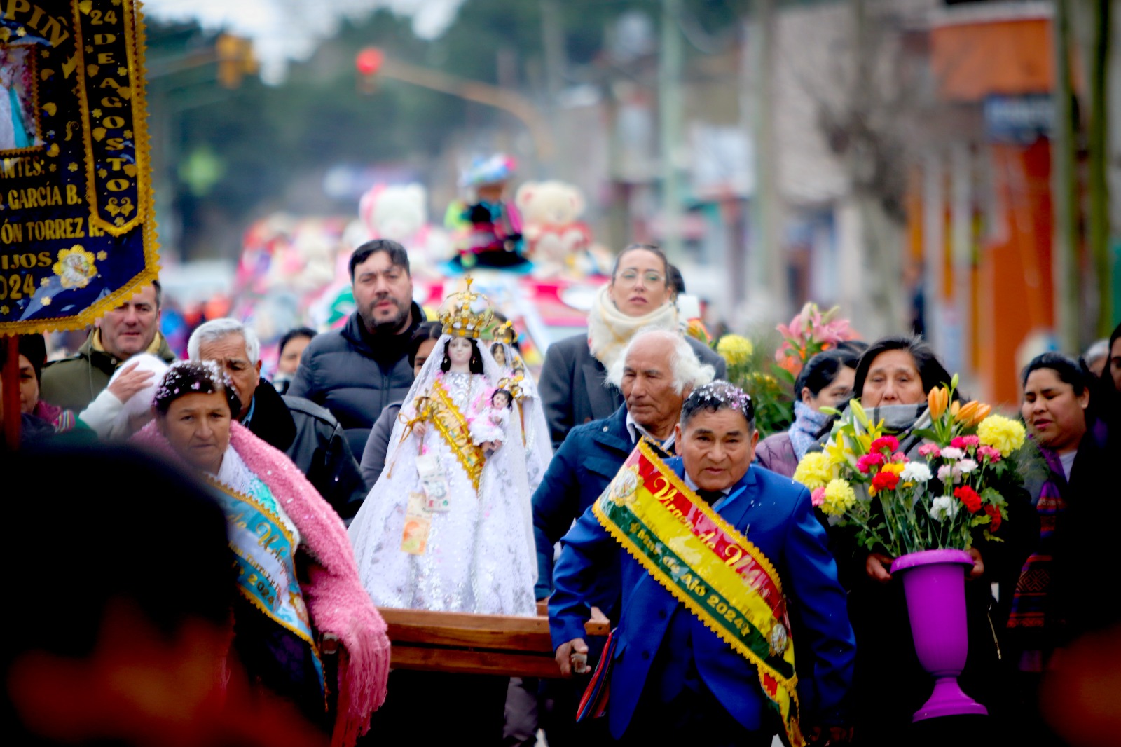 La comunidad boliviana celebró la 22° Fiesta en honor a la Virgen de Urkupiña