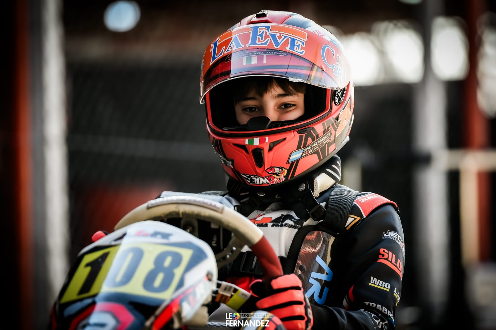 Dino Palmarochi volvió a hacer podio en la 7ª fecha del Campeonato Metropolitano de Karting