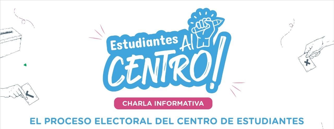 Se desarrollará una charla virtual sobre el proceso electoral del Centro de Estudiantes