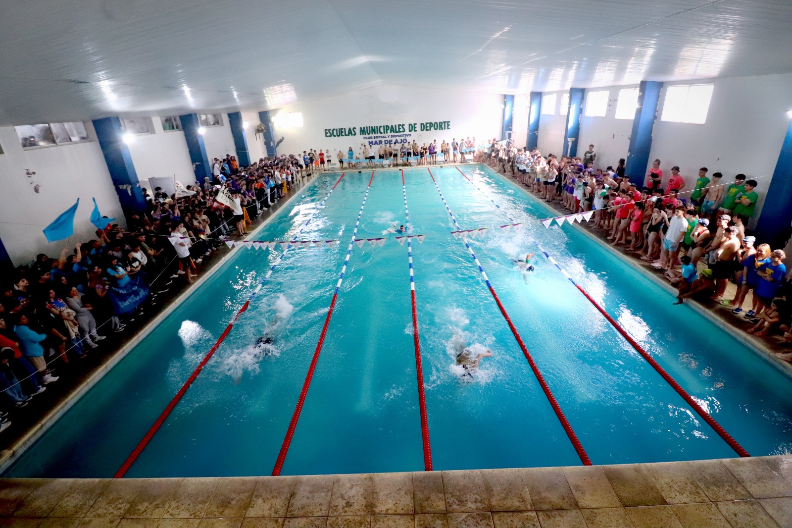 Cientos de estudiantes participaron en la segunda fecha de Olimpiadas Escolares