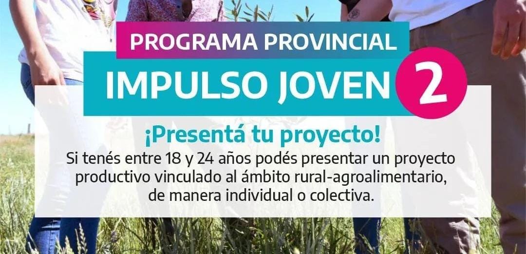 Convocatoria a la segunda edición del programa rural Impulso Joven