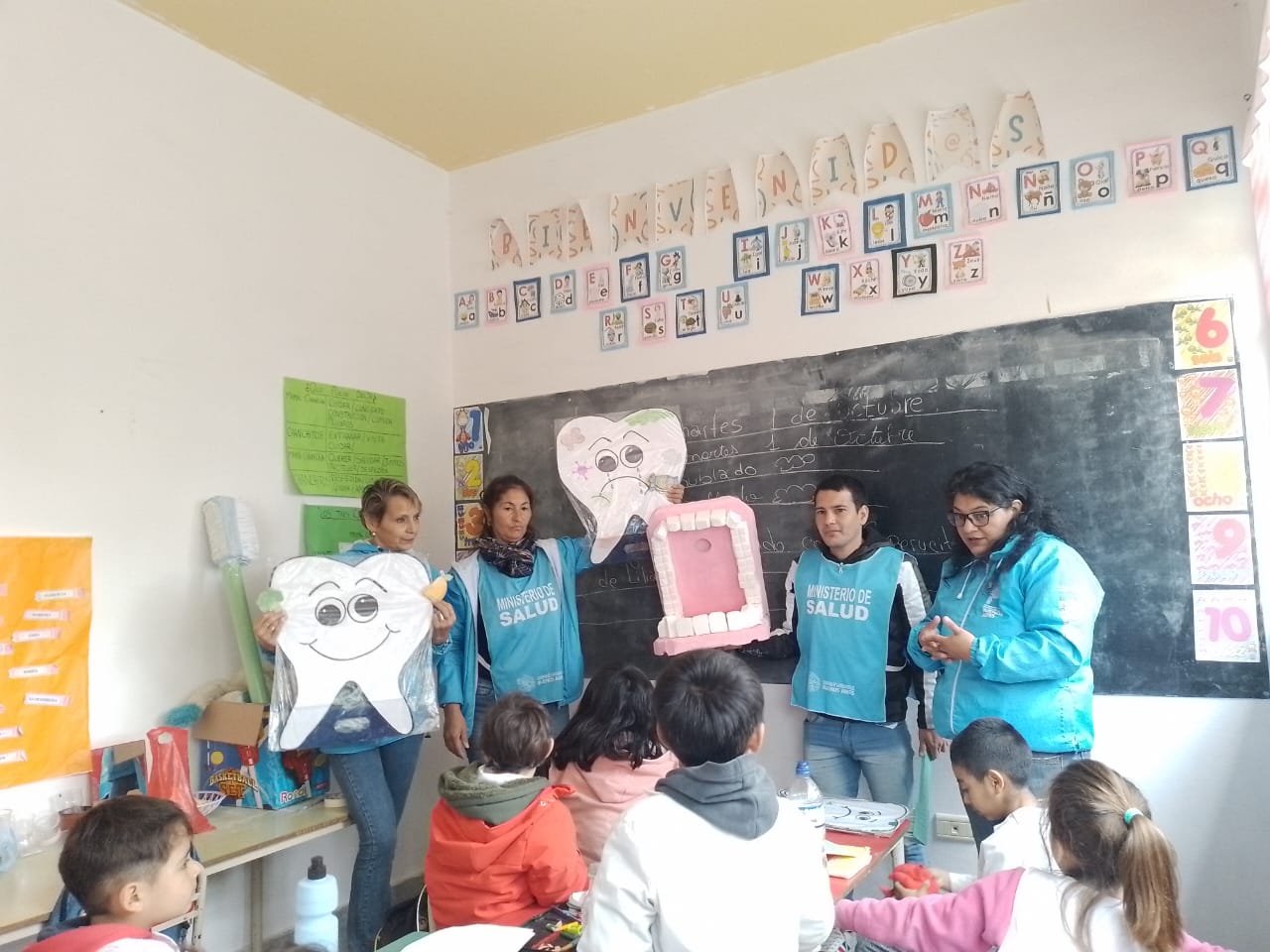 El programa de Salud Bucal llegó a la Escuela Primaria N° 15 de San Bernardo