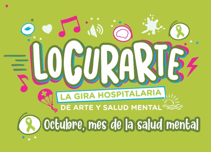 «Locurarte» llega al Hospital de San Clemente del Tuyú