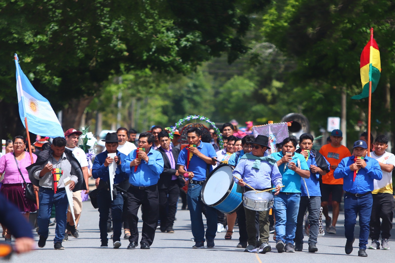 El Centro Cultural Boliviano de Mar del Tuyú celebró al Divino Niño Jesús