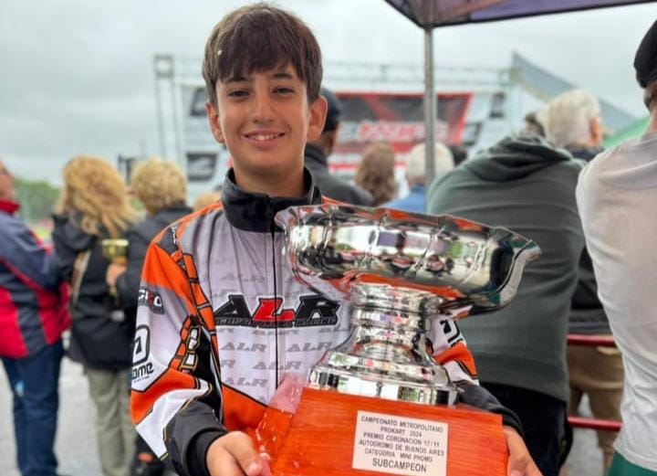 Dino Palmarochi, Subcampeón del Campeonato ProKart 2024