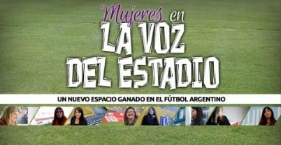 Fue declarado de interés legislativo provincial el documental realizado por una costera sobre Mujeres en la Voz del Estadio