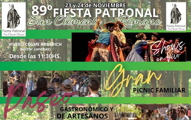 Este fin de semana se celebrará la 89º Fiesta Patronal de San Clemente Romano