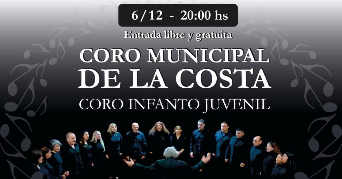 Nuevo concierto para celebrar los 30 años del Coro Municipal de La Costa