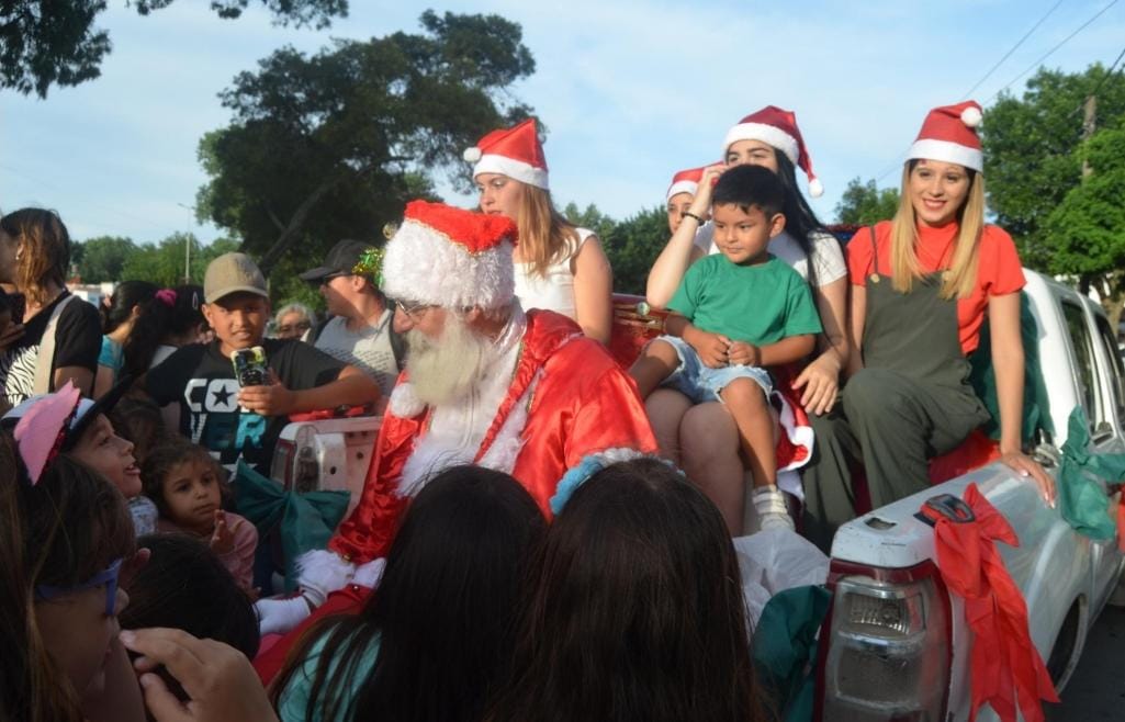 Este lunes, Papá Noel recorrerá las calles de Santa Teresita