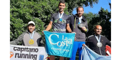 El costero Sebastián Bonissone se consagró campeón de la Copa Argentina de Ultradistancia