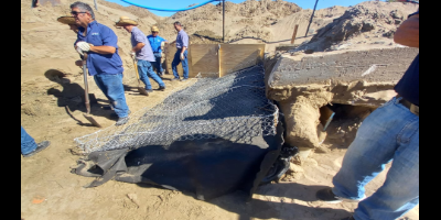 Santa Teresita: Obra de preservación y restauración del frente costero