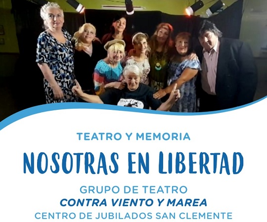 Presentación de la obra teatral «Nosotras en libertad» en Mar del Tuyú