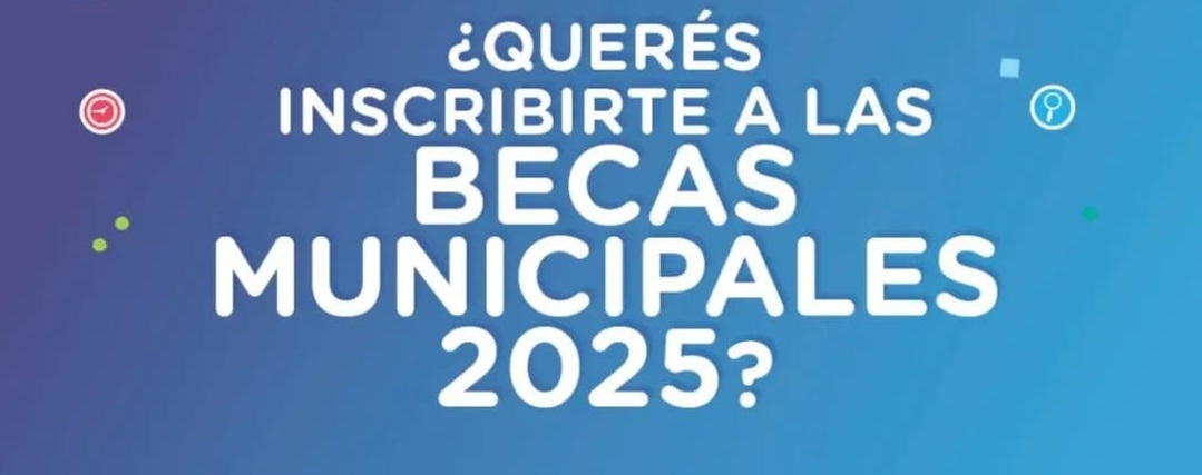 Continúa abierta la inscripción a las becas municipales para estudiantes de carreras de nivel superior