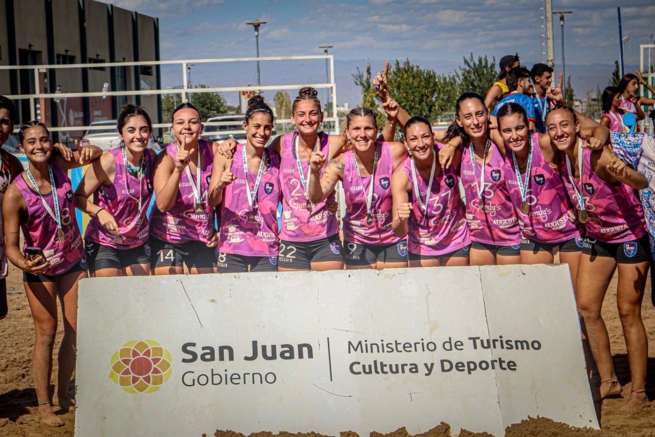 El equipo de la Municipalidad de La Costa se consagró campeón de la Copa Argentina de Beach Handball