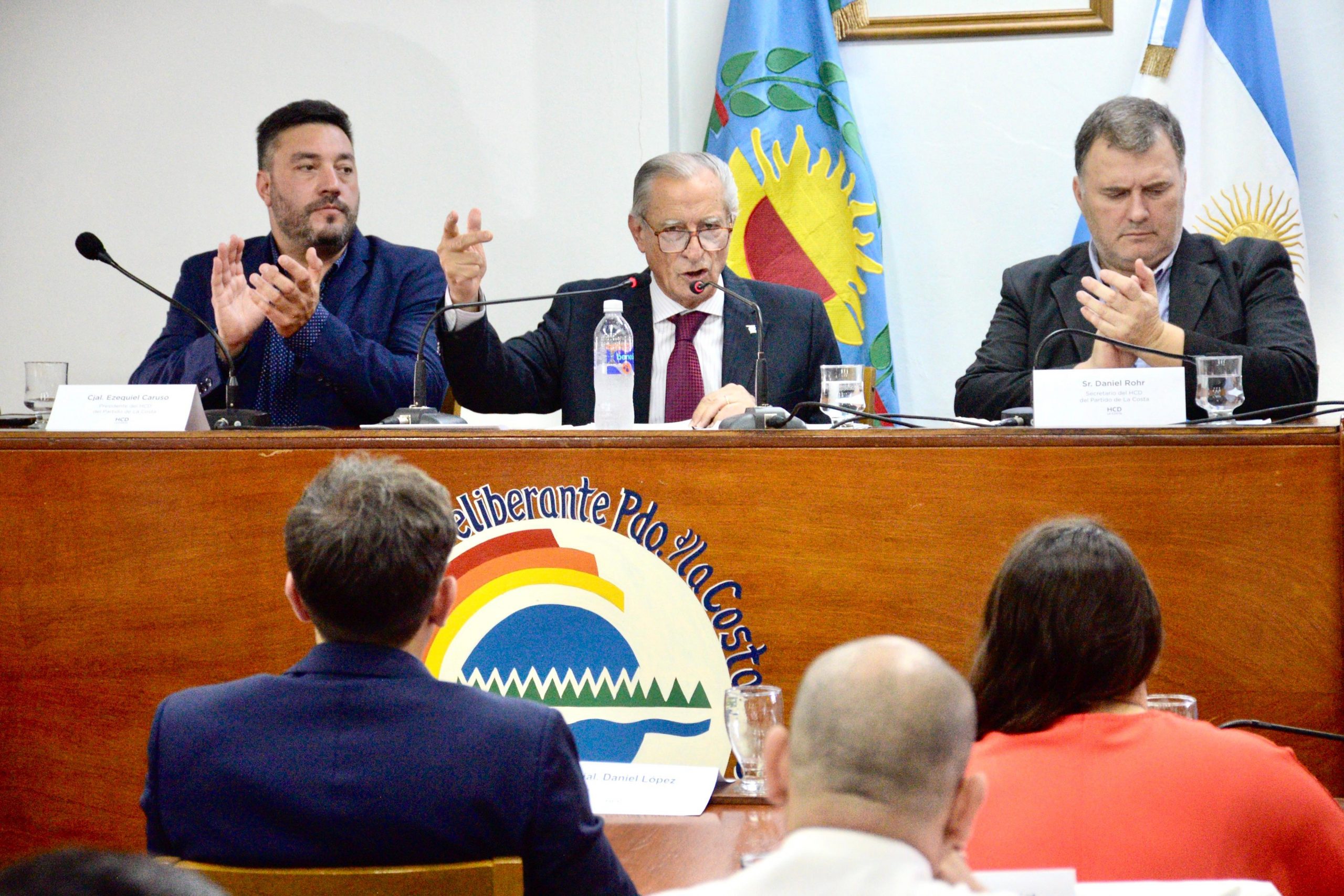 Juan de Jesús inauguró el período Nº 42 de Sesiones Ordinarias del HCD de La Costa