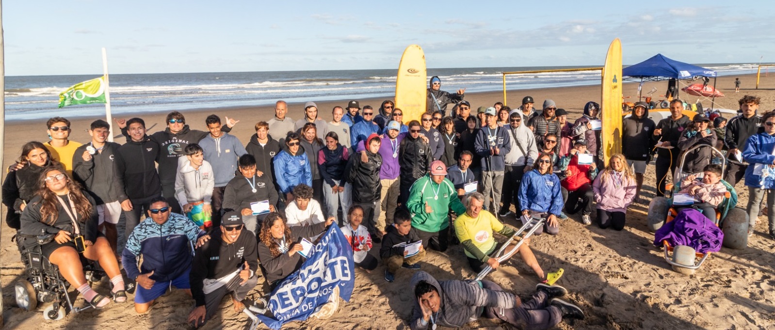 La Costa se consagró con éxito en el Torneo Nacional de Surf Adaptado 2025