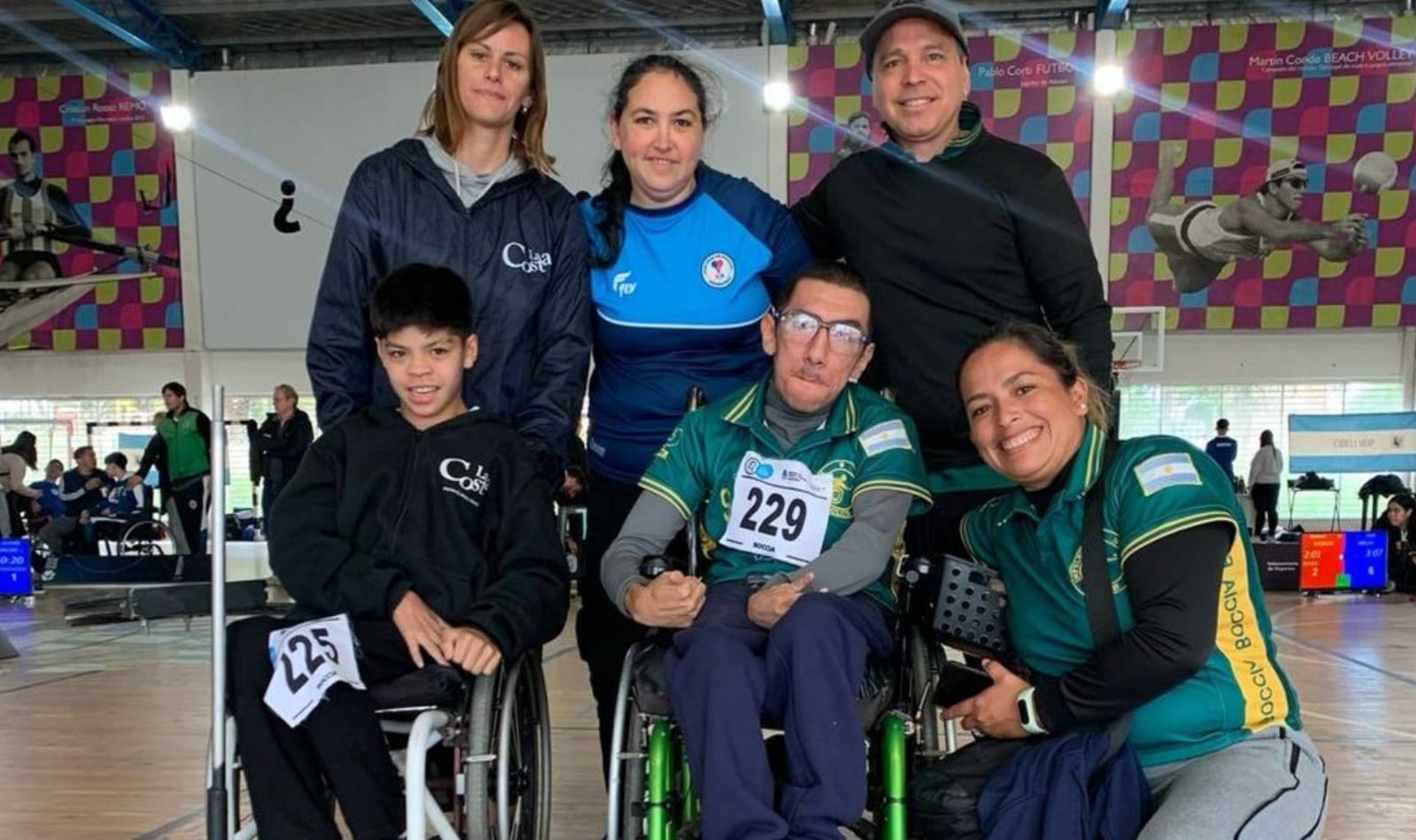 Destacada actuación costera en el Open Nacional e Internacional de Boccia Paralímpica