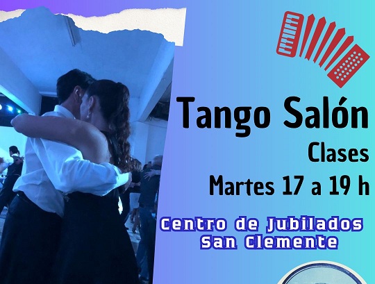 Clases de Tango en el Centro de Jubilados de San Clemente del Tuyú Clases de Tango en el Centro de Jubilados de San Clemente del Tuyú
