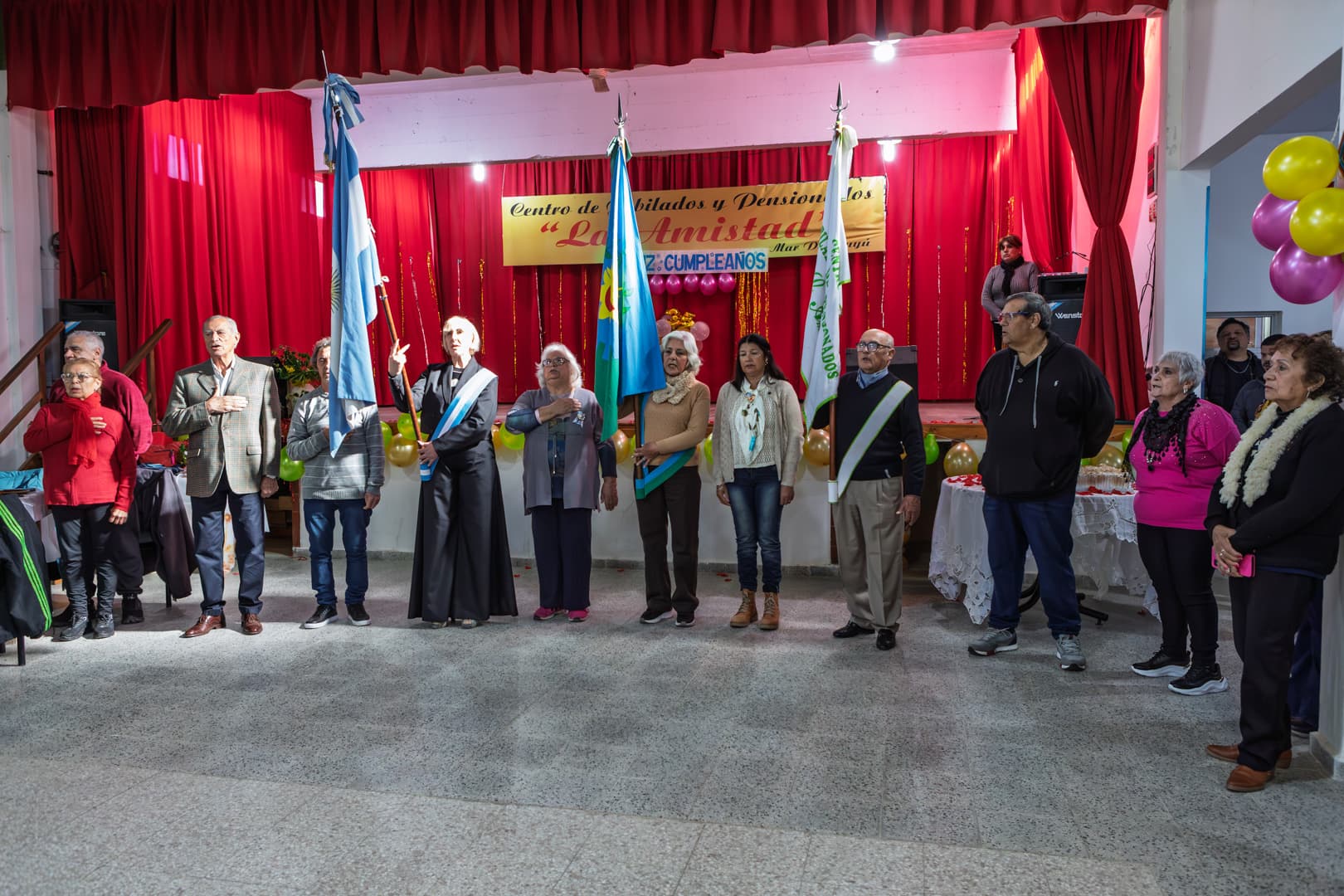 Mar del Tuyú: El Centro de Jubilados «La Amistad» celebró su 36º aniversario con un emotivo encuentro