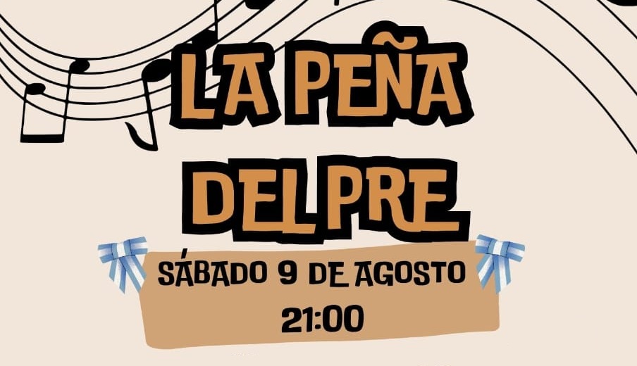 La cultura y el folklore se hará presente en la segunda Peña Precosquín Santa Teresita