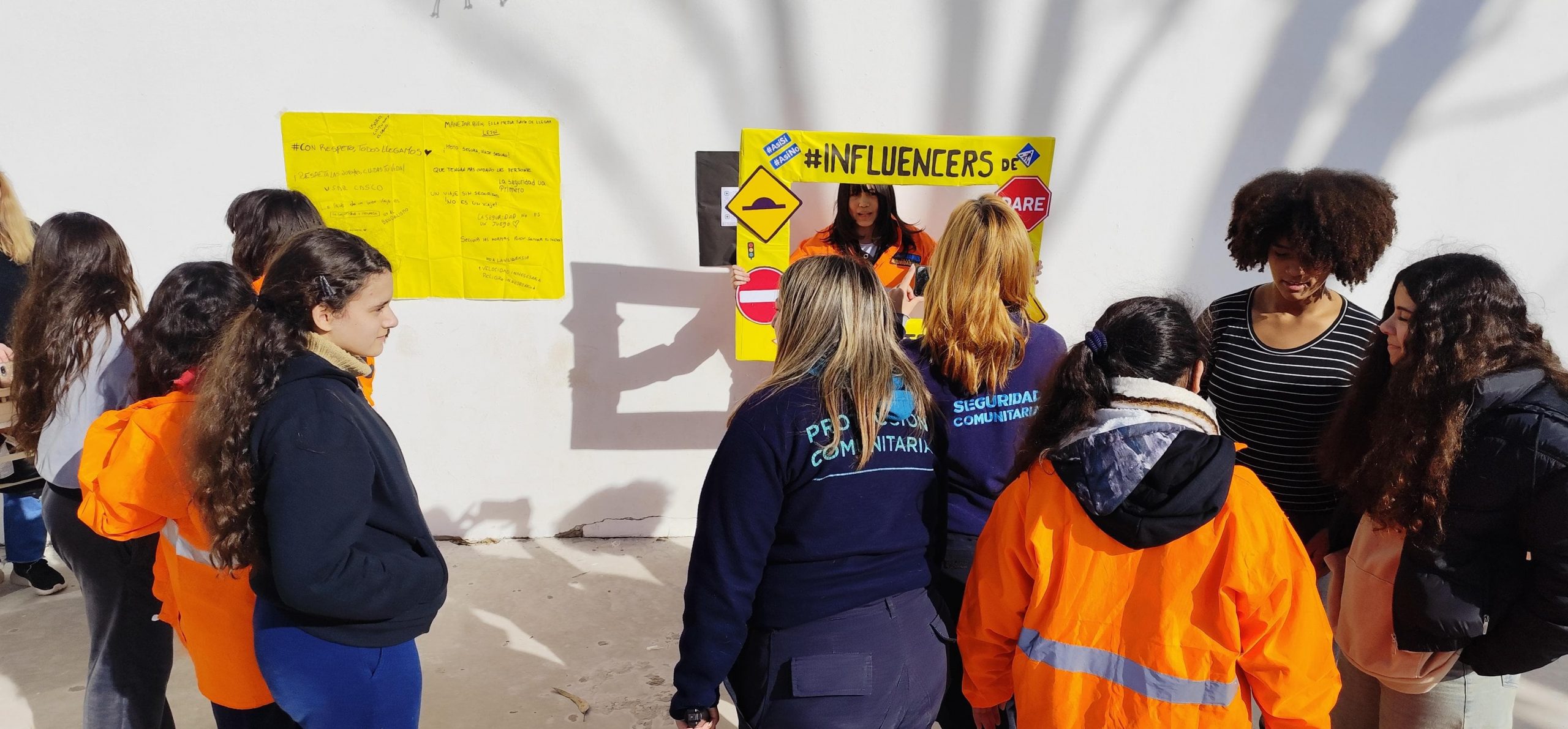 Educación vial en la Escuela de Bellas Artes de Mar de Ajó Educación vial en la Escuela de Bellas Artes de Mar de Ajó