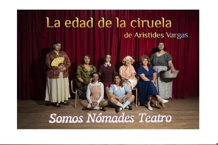 Somos Nómades presentará «La edad de la ciruela» en Mar de Ajó