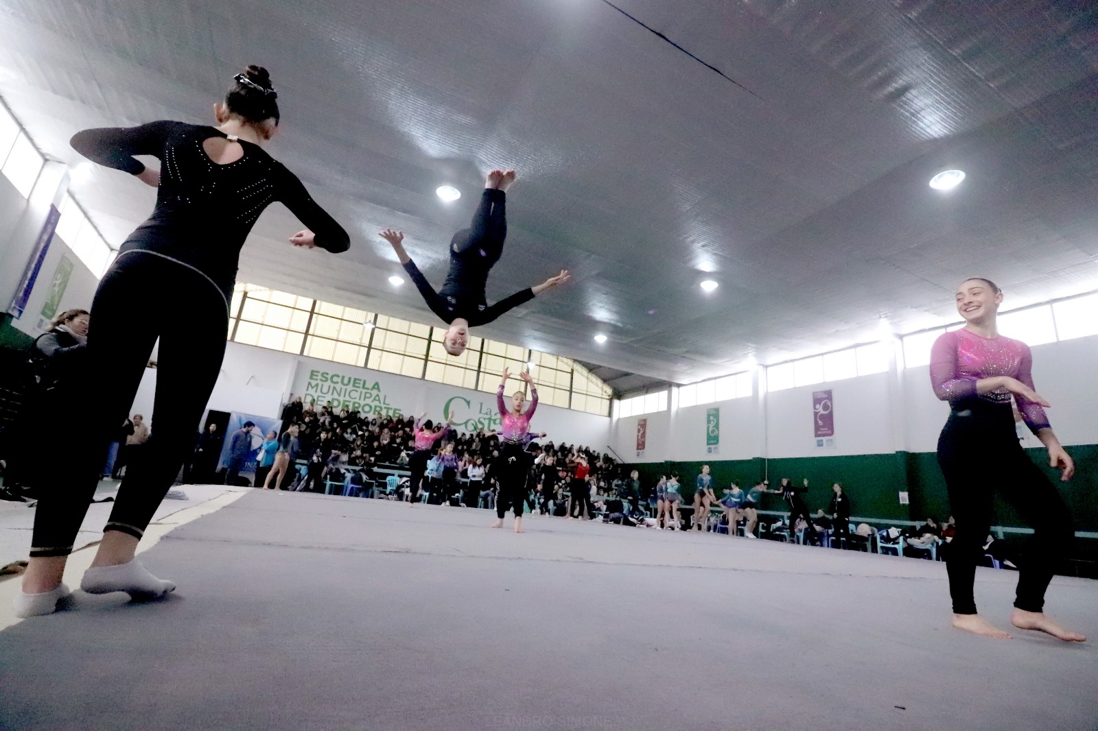 Aguas Verdes: Más de 400 participantes en el  Torneo Provincial de Gimnasia Artística