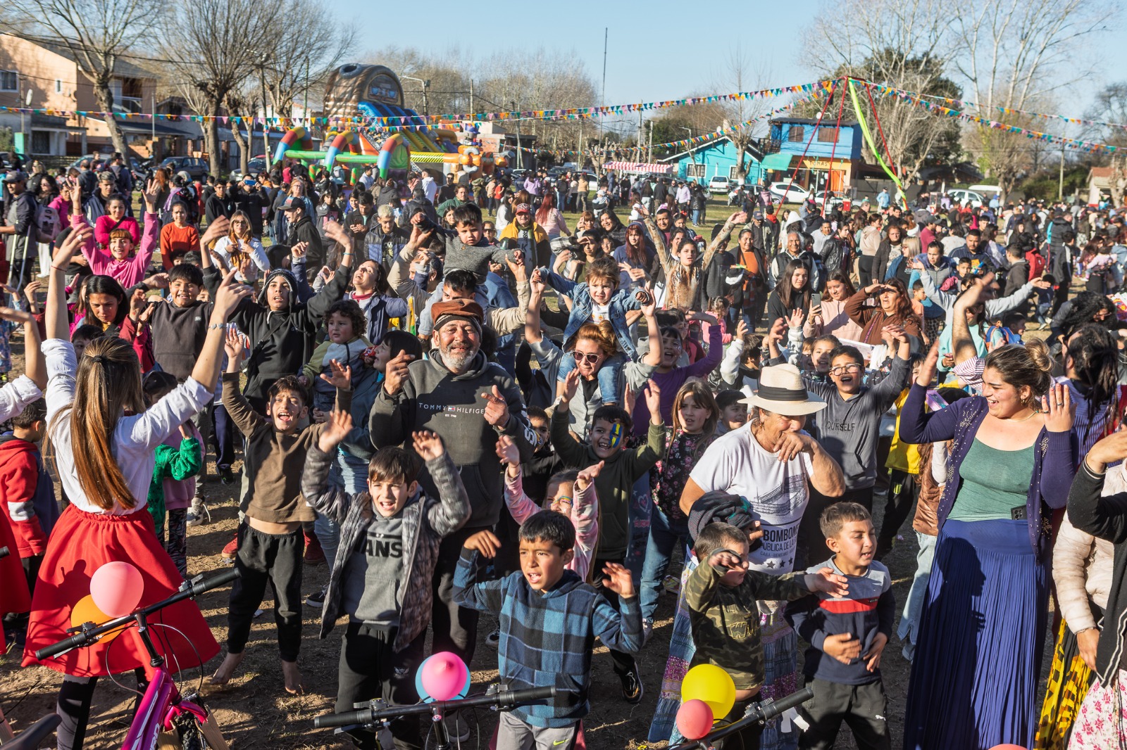 Miles de familias participaron del inicio del Mes de la Niñez en La Costa