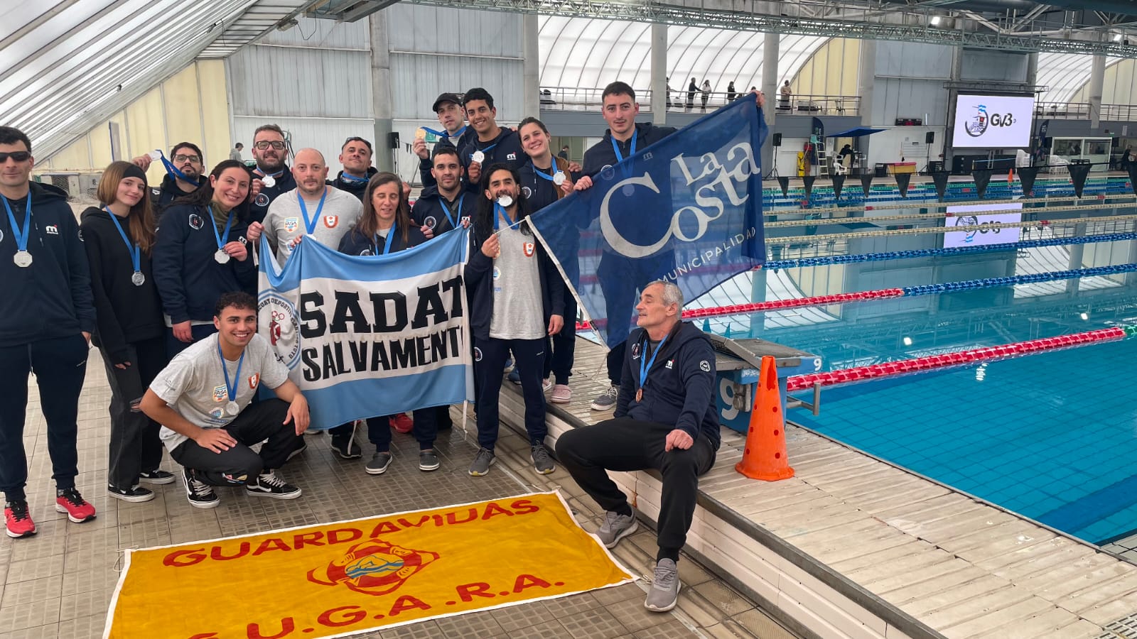 Guardavidas costeros dijeron presente en el Circuito Nacional de Salvamento Deportivo