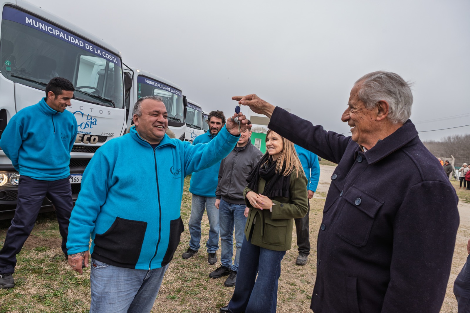 Se sumaron 10 camiones más para fortalecer los servicios públicos en La Costa