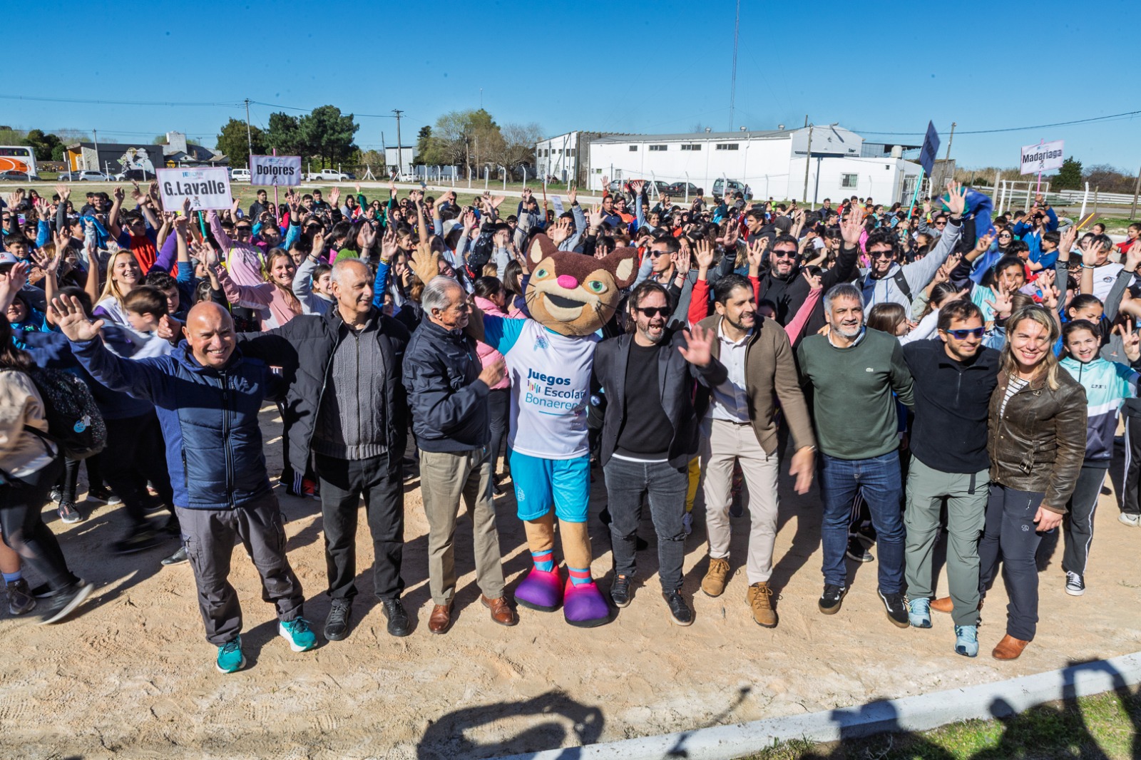 Con la nueva pista de atletismo, San Clemente fue sede de los Juegos Bonaerenses