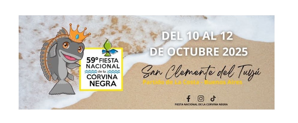 Se aproxima la 59ª edición de la Fiesta Nacional de la Corvina Negra
