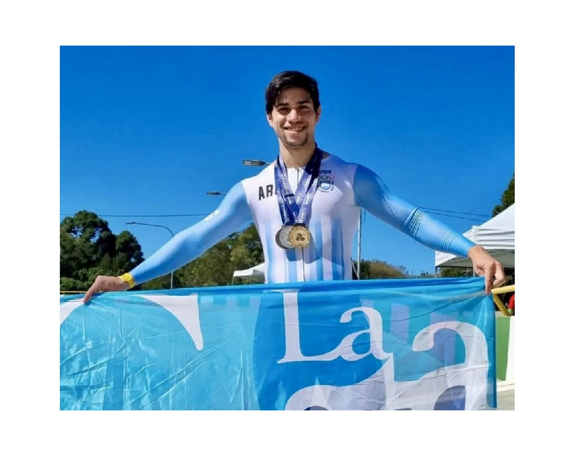 El ciclista costero Lucas Vilar, ternado a los Premios Olimpia 2025