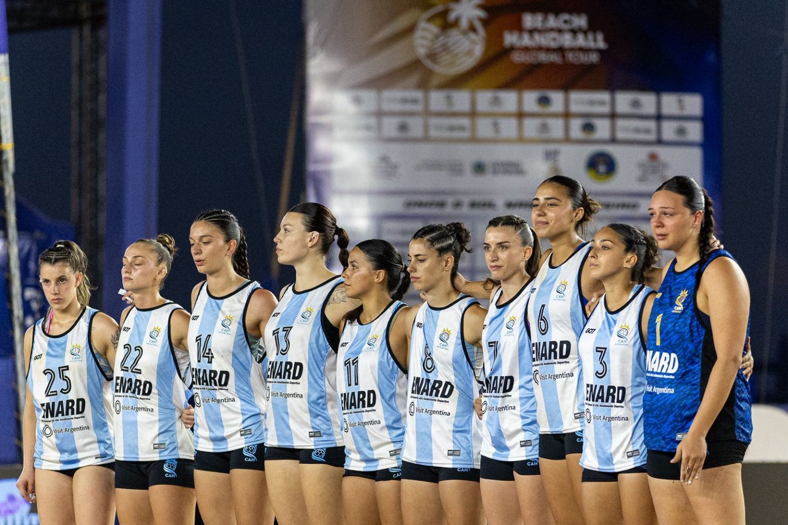 La costera Giuliana Gamba competirá con la Selección de Beach Handball por un lugar en el Mundial de Croacia