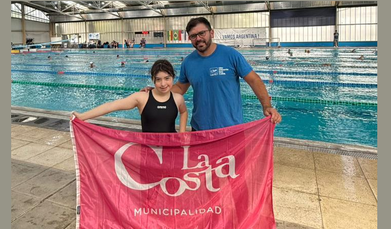 La costera Clara Lagos representará a la Argentina en el Mundial de Natación Paralímpica en Portugal