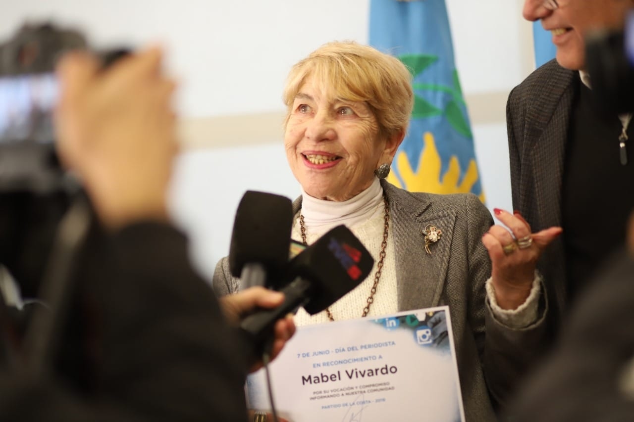 Condolencias por el fallecimiento de la periodista costera Mabel Vivardo Condolencias por el fallecimiento de la periodista costera Mabel Vivardo