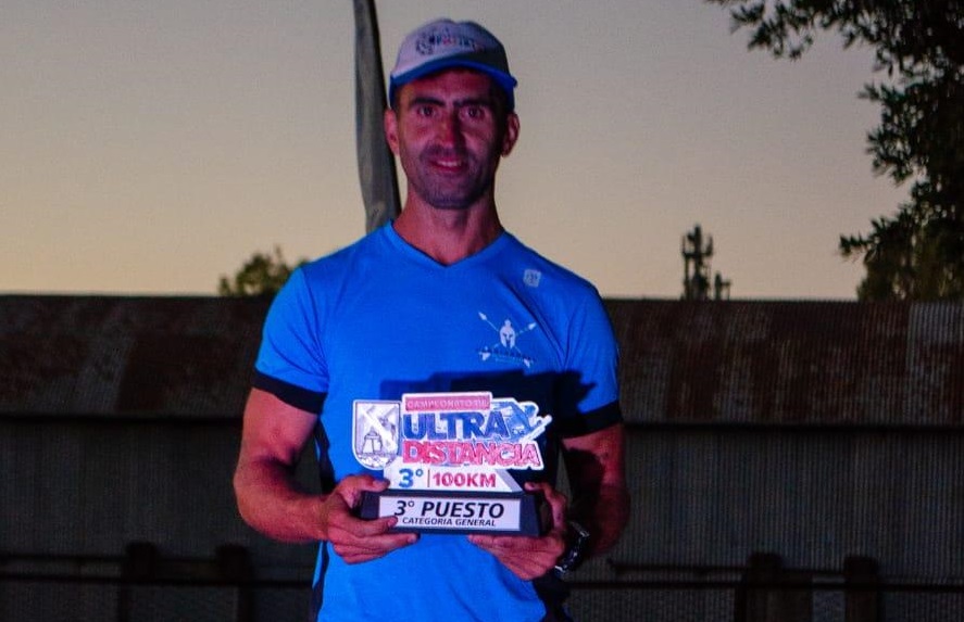 Podio del costero Sebastián Bonissone en la Copa Argentina de Ultra Distancia Podio del costero Sebastián Bonissone en la Copa Argentina de Ultra Distancia