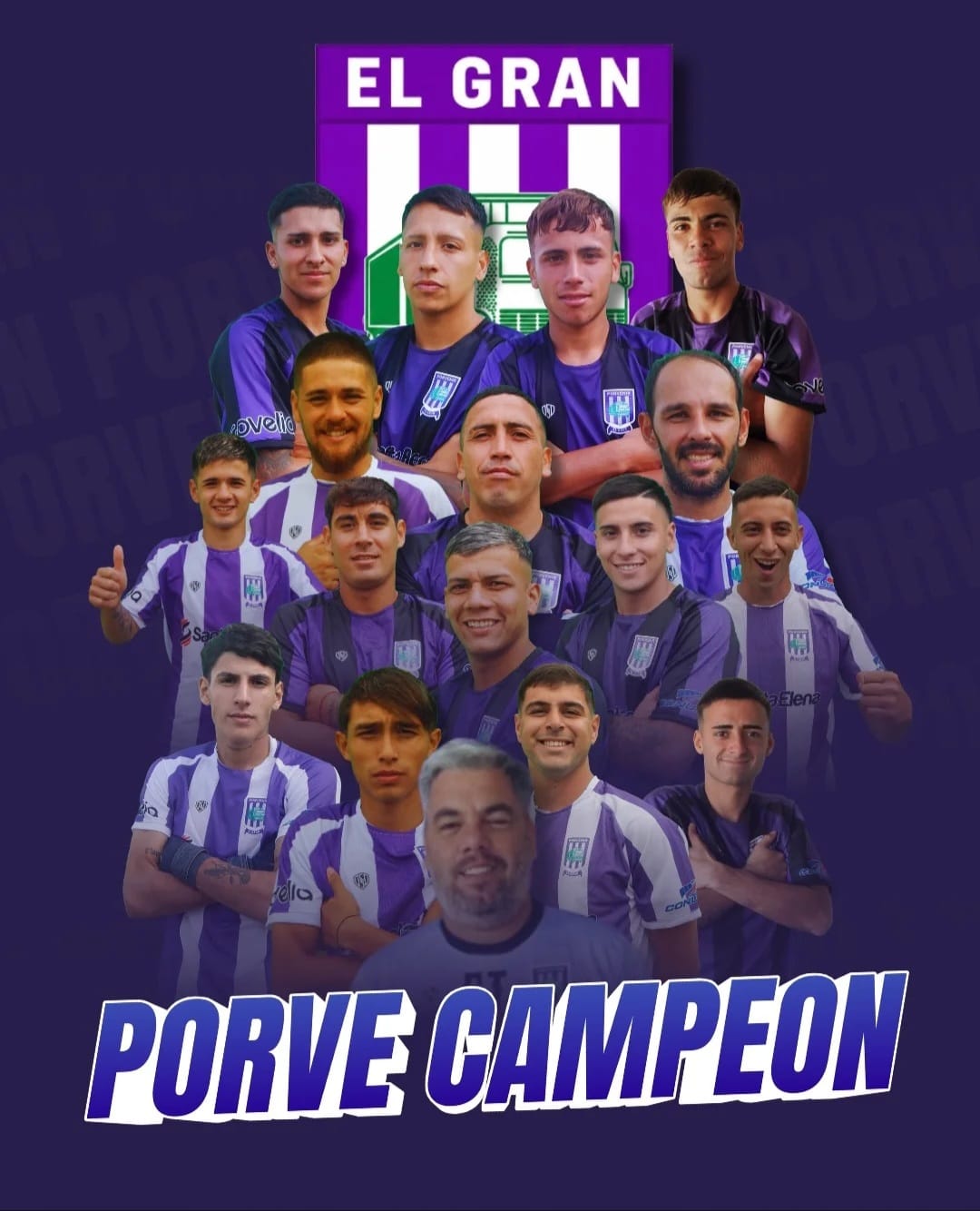 El Gran Porvenir gritó campeón anticipado y conquistó su 15° título en el fútbol de La Costa