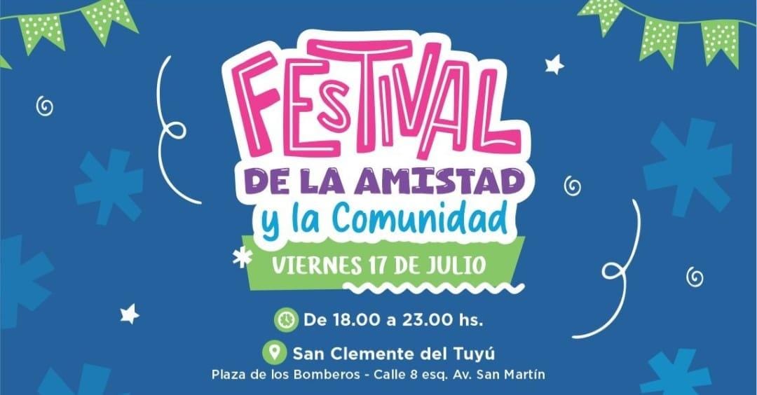 Se viene el Festival de la Amistad y la Comunidad en San Clemente