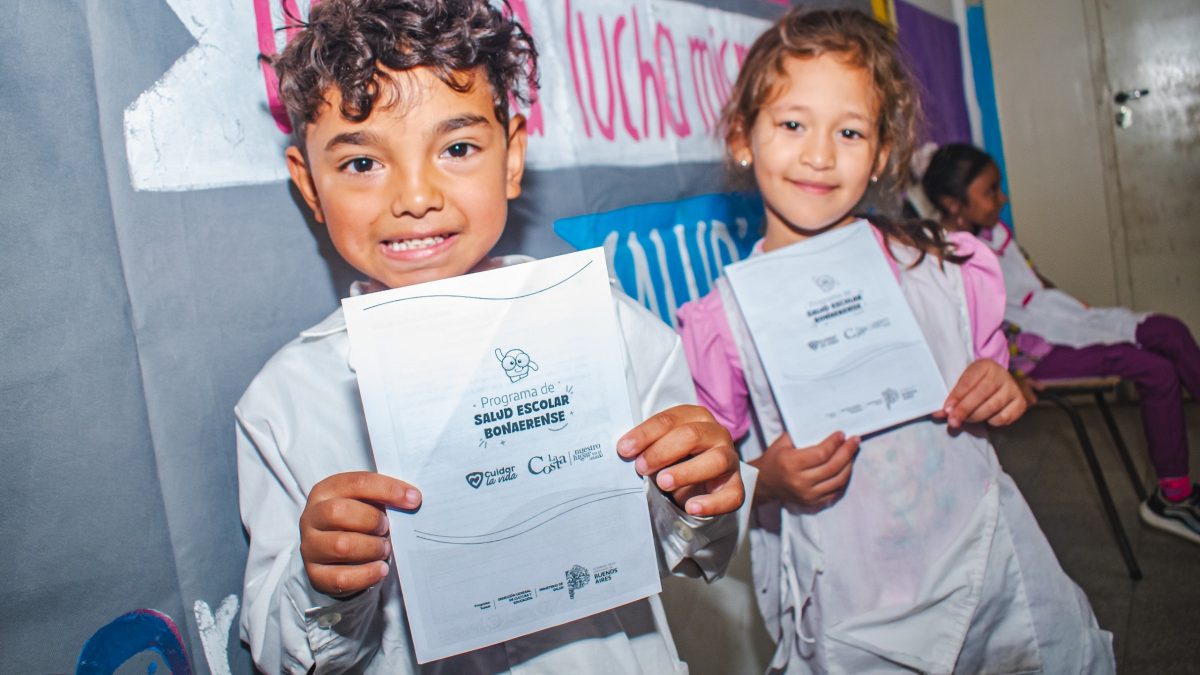 El programa de Salud Escolar alcanzó a más de 1.100 estudiantes en su primera etapa